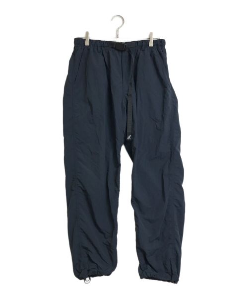 GRAMICCI（グラミチ）GRAMICCI (グラミチ) ナイロントラックパンツ PACKABLE TRACK PANT ネイビー サイズ:Lの古着・服飾アイテム