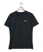 Denhamデンハム）の古着「WRIGHT REG TEE  プリントT  バックプリントT  半袖　S/S」｜ブラック