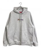 SUPREMEシュプリーム）の古着「22SS Bling Box Logo Hooded Sweatshirt」｜グレー