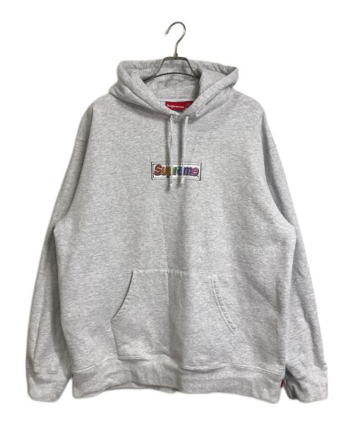 SUPREME（シュプリーム）Supreme (シュプリーム) 22SS Bling Box Logo Hooded Sweatshirt グレー サイズ:XLの古着・服飾アイテム