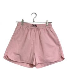 TW（トゥ）の古着「Nylon Round Hem Shorts ナイロンショーツ」｜ピンク