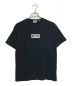 KITH（キス）の古着「フロッキーボックスロゴＴシャツ  CLASSIC BOX LOGO TEE」｜ネイビー