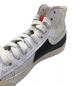 中古・古着 NIKE (ナイキ) ハイカットスニーカー/Nike Blazer Mid 77 Jumbo White/Black サイズ:US7：5000円