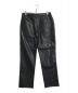 ok.soon (オクスン) フェイクレザーパンツ fake leather straight pants ブラック サイズ:2 未使用品：8000円