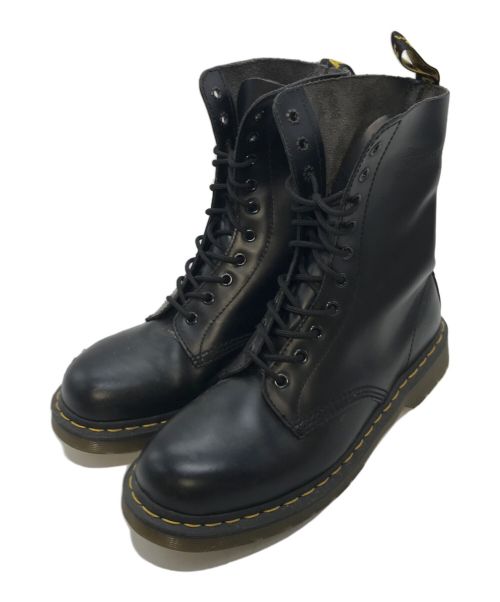 Dr.Martens（ドクターマーチン）Dr.Martens (ドクターマーチン) 10ホールブーツ ブラック サイズ:UK9の古着・服飾アイテム