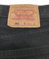 中古・古着 LEVI'S (リーバイス) 【古着】後染め501デニムパンツ　　90年代　5ポケット ブラック サイズ:31：8000円