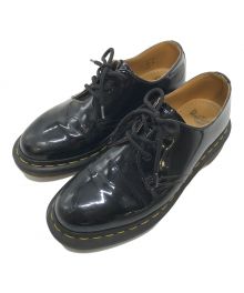 Dr.Martens（ドクターマーチン）の古着「パテント 3ホール シューズ」｜ブラック