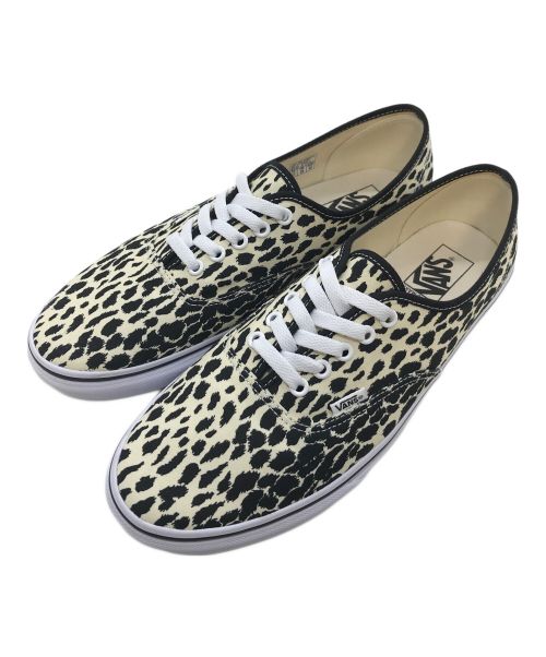 VANS（バンズ）VANS (バンズ) WACKO MARIA (ワコマリア) V44 Authentic オーセンテック　レオパード ベージュ×ブラック サイズ:29cmの古着・服飾アイテム