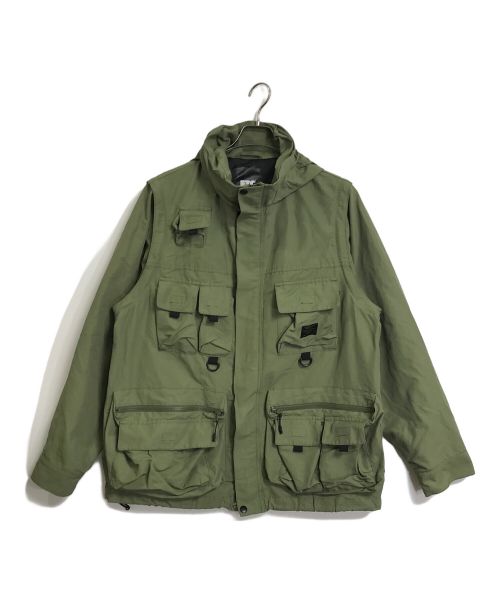 FTC（エフティーシー）FTC (エフティーシー) CONVERTIBLE CARGO JACKET オリーブ サイズ:Lの古着・服飾アイテム