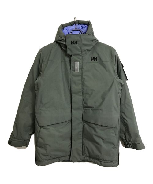 HELLY HANSEN（ヘリーハンセン）HELLY HANSEN (ヘリーハンセン) BEAMS (ビームス) OCEAN BALDER INSULATION JACKET オーシャンバルドールインサレーションジャケット　ダウンジャケット オリーブ サイズ:XLの古着・服飾アイテム