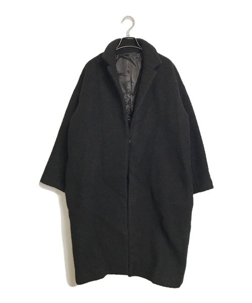 AP STUDIO（エーピーストゥディオ）AP STUDIO (エーピーストゥディオ) Astrakhan cloth Coat アストラカンコート　ロングコート　アウター　日本製 ブラウン サイズ:実寸参照の古着・服飾アイテム