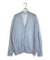 AURALEE（オーラリー）の古着「KID MOHAIR SHEER KNIT CARDIGAN」｜ブルー