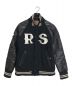 BULLINK（ブリンク）の古着「RS Varsity Jacket 袖レザー切替スタジャン 袖革スタジャン」｜ブラック