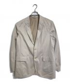 AURALEEオーラリー）の古着「WASHED FINX HERRINGBONE JACKET  コットンジャケット　薄手ジャケット　ライトアウター　日本製」｜グレー