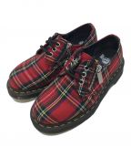 Dr.Martensドクターマーチン）の古着「3EYE ZIP TARTAN」｜レッド