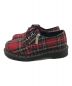 Dr.Martens (ドクターマーチン) 3EYE ZIP TARTAN レッド サイズ:UK3：10000円