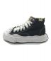 Maison MIHARA YASUHIRO (メゾン ミハラ ヤスヒロ) Canvas High-top Sneaker ハイカットスニーカー　レディースシューズ ブラック×ホワイト サイズ:37：12000円