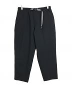 GRAMICCI×Oshman'sグラミチ×オッシュマンズ）の古着「Tropical Stretch Loose Tapered Pant トロピカルストレッチテーパードパンツ オッシュマンズ別注」｜ブラック