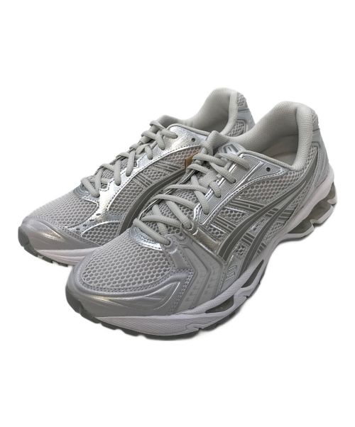 asics（アシックス）asics (アシックス) GEL-KAYANO 14 ホワイト×シルバー サイズ:27.5センチ　UK 9 未使用品の古着・服飾アイテム