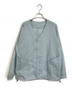 ATELIER BLUE BOTTLEアトリエ ブルー ボトル）の古着「JACKE CARDIGAN」｜ブルー