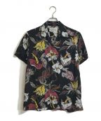 WACKO MARIAワコマリア）の古着「FLORAL HAWAIIAN SHIRT」｜ブラック