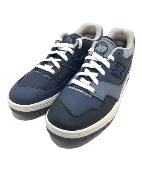 NEW BALANCE（ニューバランス）NEW BALANCE (ニューバランス) BEAMS (ビームス) BB550別注ローカットスニーカー ネイビー サイズ:27 未使用品の古着・服飾アイテム