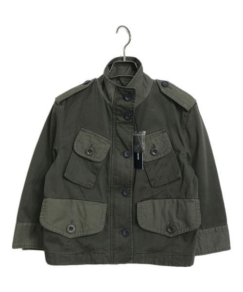 DIESEL（ディーゼル）DIESEL (ディーゼル) エポレット付きミリタリージャケット カーキ サイズ:XSの古着・服飾アイテム