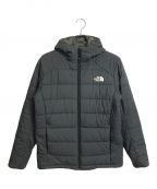 THE NORTH FACEザ ノース フェイス）の古着「リバーシブルエニータイムインサレーテッドフーディ 中綿ジャケット」｜グレー