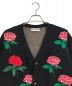 TTT MSW (ティー) Rose Jacquard Knit Cardigan ブラック サイズ:L：8000円