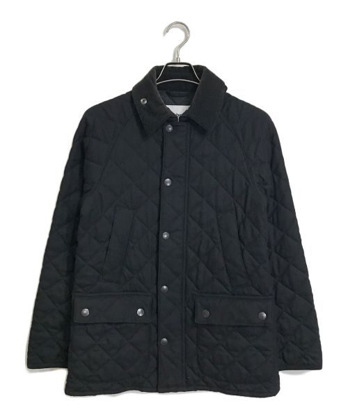 Barbour（バブアー）Barbour (バブアー) SHIPS (シップス) モダンフィット ビデイル ウール キルティング ジャケット ブラック サイズ:34の古着・服飾アイテム