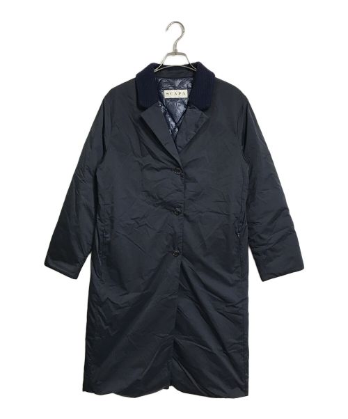 SCAPA（スキャパ）SCAPA (スキャパ) ダウンコート ネイビー サイズ:42の古着・服飾アイテム