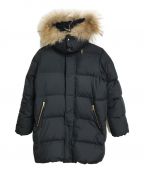 Gymphlexジムフレックス）の古着「FUR DOWN COAT  ファーダウンコート」｜ブラック