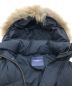 中古・古着 Gymphlex (ジムフレックス) FUR DOWN COAT  ファーダウンコート ブラック サイズ:12：8000円