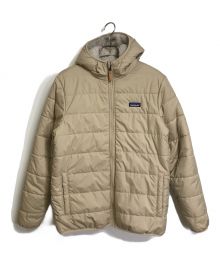 Patagonia（パタゴニア）の古着「リバーシブル・レディ・フレディ・フーディ　ボアジャケット」｜ベージュ