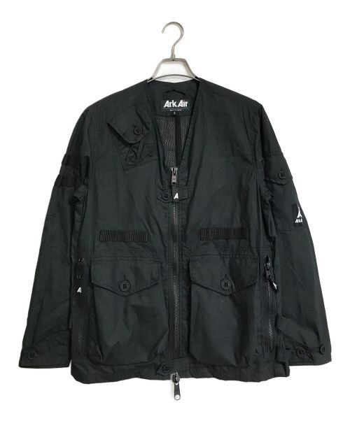 ARKAIR（アークエアー）ARKAIR (アークエアー) LIGHTWEIGHT TRAFFIC JACKET ライトウエイト　トラフィックジャケット　薄手ジャケット　ライトアウター ブラック サイズ:Sの古着・服飾アイテム