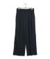 MAISON SPECIAL（メゾンスペシャル）の古着「ツータックワイドパンツ Lyocell Twill Chambray Two-Tuck Wide Pants」｜ブラック