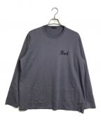 LAD MUSICIANラッドミュージシャン）の古着「ロングスリーブカットソー LONG SLEEVE BIG T-SHIRT」｜パープル