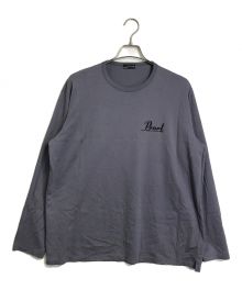 LAD MUSICIAN（ラッドミュージシャン）の古着「ロングスリーブカットソー LONG SLEEVE BIG T-SHIRT」｜パープル