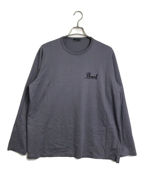 LAD MUSICIAN（ラッドミュージシャン）LAD MUSICIAN (ラッドミュージシャン) ロングスリーブカットソー LONG SLEEVE BIG T-SHIRT パープル サイズ:46の古着・服飾アイテム