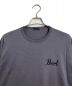 LAD MUSICIAN (ラッドミュージシャン) ロングスリーブカットソー LONG SLEEVE BIG T-SHIRT パープル サイズ:46：6000円