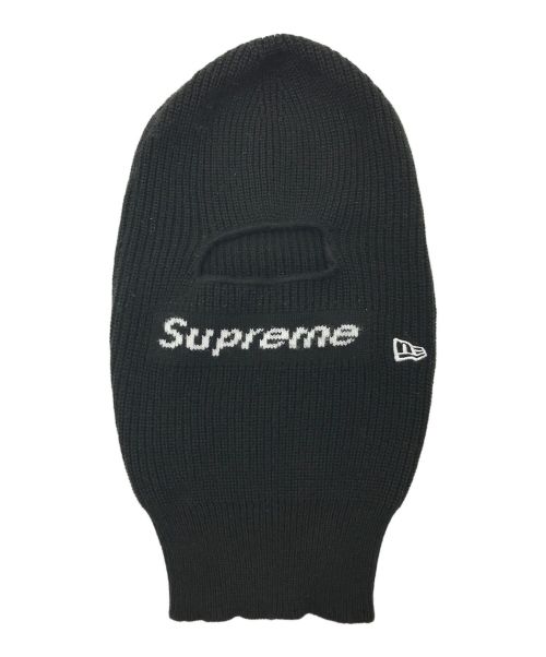 SUPREME（シュプリーム）SUPREME (シュプリーム) New Era (ニューエラ) 22AW Logo Balaclava ボックスロゴ バラクラバ ニットキャップ ブラック サイズ:実寸参照の古着・服飾アイテム