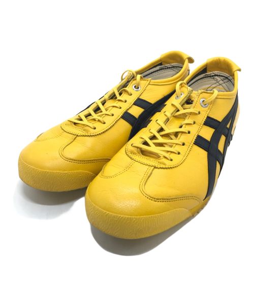 Onitsuka Tiger（オニツカタイガー）Onitsuka Tiger (オニツカタイガー) MEXICO 66 SD メキシコ イエロー×ブラック サイズ:US6の古着・服飾アイテム