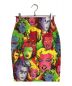 GIANNI VERSACE（ジャンニ・ヴェルサーチ）の古着「Andy Warhol Marilyn Monroe Skirt アンディーウォーホルマリリンモンロースカート」｜マルチカラー