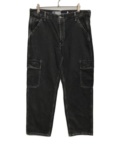 Levi's SILVER TAB（リーバイス シルバータブ）Levi's SILVER TAB (リーバイス シルバータブ) ルーズカーゴパンツ LOOSE CARGO ブラック サイズ:W36 L32の古着・服飾アイテム