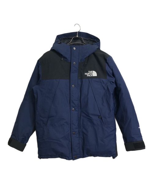 THE NORTH FACE（ザ ノース フェイス）THE NORTH FACE (ザ ノース フェイス) MOUNTAIN DOWN JACKET/マウンテンゴアジャケット　GORE-TEX ネイビー×ブラック サイズ:Mの古着・服飾アイテム