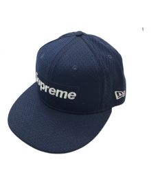 SUPREME×New Era（シュプリーム×ニューエラ）の古着「18SS mesh box logo メッシュボックスロゴキャップ」｜ネイビー