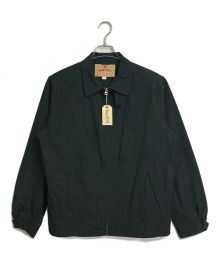 SUGAR CANE（シュガーケーン）の古着「COTTON WEATHER CLOTH SPORTS JACKET」｜ブラック