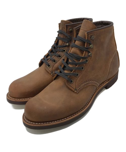 RED WING（レッドウィング）RED WING (レッドウィング) Blacksmith ブラックスミス ワークブーツ ラウンドトゥ ブラウン サイズ:25.5センチ　US７.5Dの古着・服飾アイテム