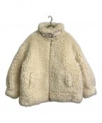 epineエピヌ）の古着「sheep mouton coat ボア シープマウンテンコート」｜アイボリー