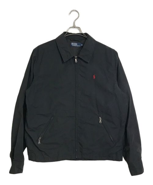 POLO RALPH LAUREN（ポロ・ラルフローレン）POLO RALPH LAUREN (ポロ・ラルフローレン) スイングトップ ブラック サイズ:Lの古着・服飾アイテム